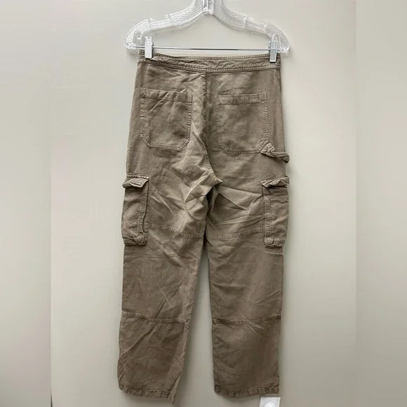 Zara Low Rise Cargo Pants - Picture 3 of 4